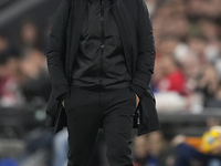 Ernesto Valverde head coach of Athletic Club during the La Liga match between Athletic Club and Real Madrid CF at Estadio de San Mames on De...