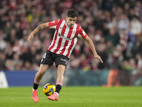 Benat Prados central midfield of Athletic Club and Spain during the La Liga match between Athletic Club and Real Madrid CF at Estadio de San...