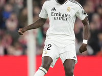 Antonio Rudiger centre-back of Real Madrid and Germany during the La Liga match between Athletic Club and Real Madrid CF at Estadio de San M...