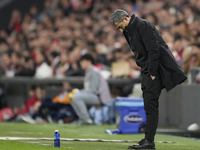 Ernesto Valverde head coach of Athletic Club during the La Liga match between Athletic Club and Real Madrid CF at Estadio de San Mames on De...