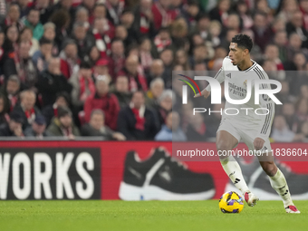 Jude Bellingham central midfield of Real Madrid and England during the La Liga match between Athletic Club and Real Madrid CF at Estadio de...