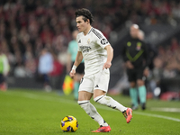 Fran Garcia left-back of Real Madrid and Spain during the La Liga match between Athletic Club and Real Madrid CF at Estadio de San Mames on...