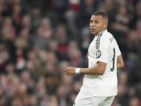 Kylian Mbappe centre-forward of Real Madrid and France during the La Liga match between Athletic Club and Real Madrid CF at Estadio de San M...