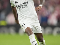 Rodrygo Goes right winger of Real Madrid and Brazil during the La Liga match between Athletic Club and Real Madrid CF at Estadio de San Mame...