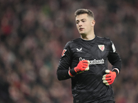 Julen Agirrezabala goalkeeper of Athletic Club and Spain during the La Liga match between Athletic Club and Real Madrid CF at Estadio de San...