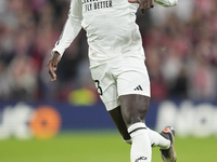 Ferland Mendy left-back of Real Madrid and France during the La Liga match between Athletic Club and Real Madrid CF at Estadio de San Mames...