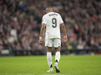 Kylian Mbappe centre-forward of Real Madrid and France during the La Liga match between Athletic Club and Real Madrid CF at Estadio de San M...