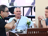 Mick Doohan ahead of the Formula 1 Austrian Grand Prix at Yas Marina Circuit in Abu Dhabi, United Arab Emirates on Devember 5, 2024. (