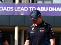 Max Verstappen of Red Bull Racing ahead of the Formula 1 Austrian Grand Prix at Yas Marina Circuit in Abu Dhabi, United Arab Emirates on Dev...