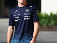 Franco Colapinto of Williams ahead of the Formula 1 Austrian Grand Prix at Yas Marina Circuit in Abu Dhabi, United Arab Emirates on Devember...