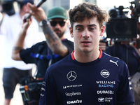 Franco Colapinto of Williams ahead of the Formula 1 Austrian Grand Prix at Yas Marina Circuit in Abu Dhabi, United Arab Emirates on Devember...