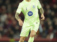 Inigo Martinez centre-back of Barcelona and Spain during the La Liga match between RCD Mallorca and FC Barcelona at Estadi de Son Moix on De...