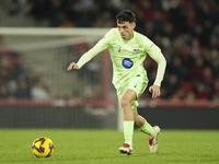 Pedri central midfield of Barcelona and Spain during the La Liga match between RCD Mallorca and FC Barcelona at Estadi de Son Moix on Decemb...