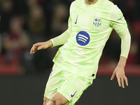 Marc Casado defensive midfield of Barcelona and Spain during the La Liga match between RCD Mallorca and FC Barcelona at Estadi de Son Moix o...