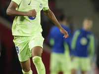 Lamine Yamal right winger of Barcelona and Spain during the La Liga match between RCD Mallorca and FC Barcelona at Estadi de Son Moix on Dec...