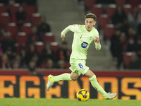 Gavi central midfield of Barcelona and Spain during the La Liga match between RCD Mallorca and FC Barcelona at Estadi de Son Moix on Decembe...