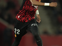 Johan Mojica left-back of Mallorca and Colombia during the La Liga match between RCD Mallorca and FC Barcelona at Estadi de Son Moix on Dece...