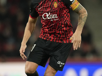 Antonio Raillo centre-back of Mallorca and Spain during the La Liga match between RCD Mallorca and FC Barcelona at Estadi de Son Moix on Dec...