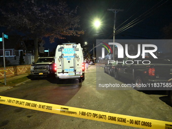 An unidentified man is shot multiple times throughout the body and is in critical condition at 144-51 222nd Street in the Laurelton section...