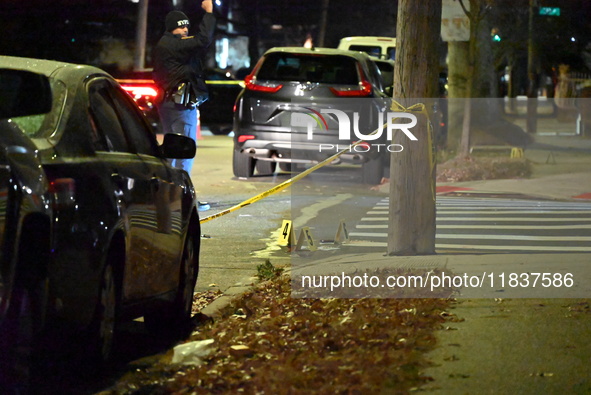 An unidentified man is shot multiple times throughout the body and is in critical condition at 144-51 222nd Street in the Laurelton section...