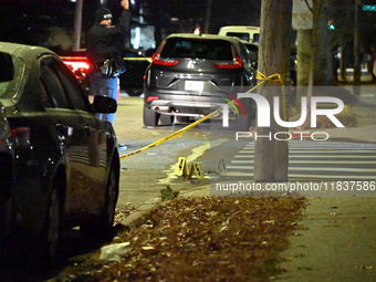 An unidentified man is shot multiple times throughout the body and is in critical condition at 144-51 222nd Street in the Laurelton section...