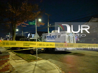 An unidentified man is shot multiple times throughout the body and is in critical condition at 144-51 222nd Street in the Laurelton section...