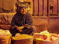 Egyptians gather in Sayyidah Nafisah mosque to commemorate the birth anniversary of Sayyida Nafisa, a woman of Ahl al-Bayt, and a scholar an...