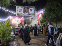 Egyptians gather in Sayyidah Nafisah mosque to commemorate the birth anniversary of Sayyida Nafisa, a woman of Ahl al-Bayt, and a scholar an...