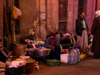 Egyptians gather in Sayyidah Nafisah mosque to commemorate the birth anniversary of Sayyida Nafisa, a woman of Ahl al-Bayt, and a scholar an...