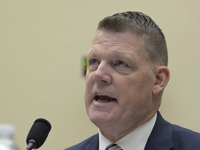 US Secret Service Acting Director Ronald L. Rowe Jr. testifies before the House Task Force Committee about the attempted assassination of Do...