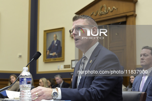 US Secret Service Acting Director Ronald L. Rowe Jr. testifies before the House Task Force Committee about the attempted assassination of Do...