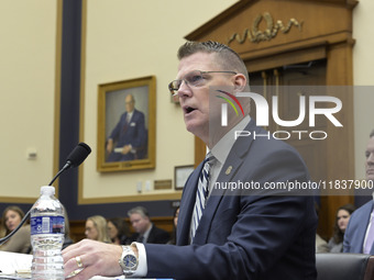 US Secret Service Acting Director Ronald L. Rowe Jr. testifies before the House Task Force Committee about the attempted assassination of Do...