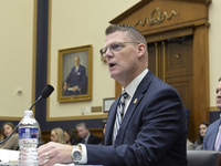 US Secret Service Acting Director Ronald L. Rowe Jr. testifies before the House Task Force Committee about the attempted assassination of Do...