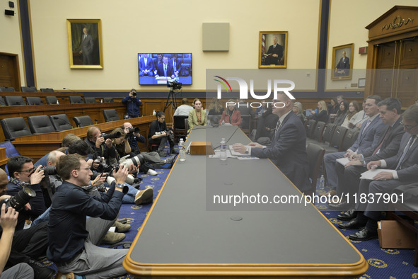 US Secret Service Acting Director Ronald L. Rowe Jr. testifies before the House Task Force Committee about the attempted assassination of Do...