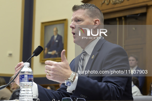 US Secret Service Acting Director Ronald L. Rowe Jr. testifies before the House Task Force Committee about the attempted assassination of Do...