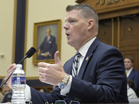 US Secret Service Acting Director Ronald L. Rowe Jr. testifies before the House Task Force Committee about the attempted assassination of Do...