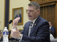 US Secret Service Acting Director Ronald L. Rowe Jr. testifies before the House Task Force Committee about the attempted assassination of Do...