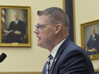 US Secret Service Acting Director Ronald L. Rowe Jr. testifies before the House Task Force Committee about the attempted assassination of Do...