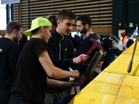 Demonstrations take place at the WorldSkills Competition in Lyon, France, on December 5, 2024. School orientation occurs in the Auvergne Rho...