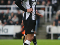 Bruno Guimaraes of Newcastle United shows dejection during the Premier League match between Newcastle United and Liverpool at St. James's Pa...