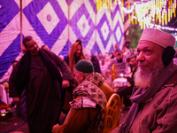 Egyptians gather in Sayyidah Nafisah mosque to commemorate the birth anniversary of Sayyida Nafisa, a woman of Ahl al-Bayt, and a scholar an...