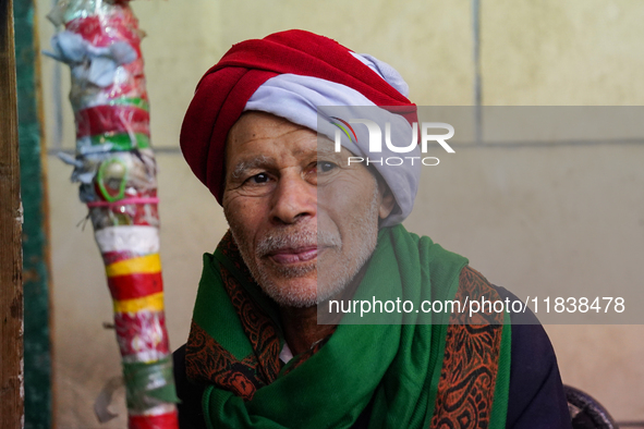 Egyptians gather in Sayyidah Nafisah mosque to commemorate the birth anniversary of Sayyida Nafisa, a woman of Ahl al-Bayt, and a scholar an...