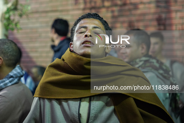 Egyptians gather in Sayyidah Nafisah mosque to commemorate the birth anniversary of Sayyida Nafisa, a woman of Ahl al-Bayt, and a scholar an...