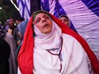 Egyptians gather in Sayyidah Nafisah mosque to commemorate the birth anniversary of Sayyida Nafisa, a woman of Ahl al-Bayt, and a scholar an...