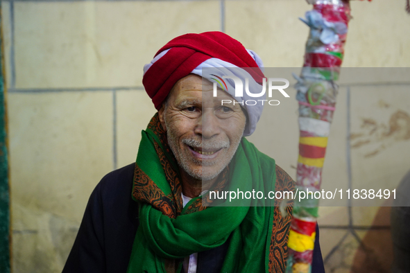 Egyptians gather in Sayyidah Nafisah mosque to commemorate the birth anniversary of Sayyida Nafisa, a woman of Ahl al-Bayt, and a scholar an...