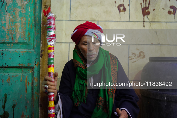 Egyptians gather in Sayyidah Nafisah mosque to commemorate the birth anniversary of Sayyida Nafisa, a woman of Ahl al-Bayt, and a scholar an...