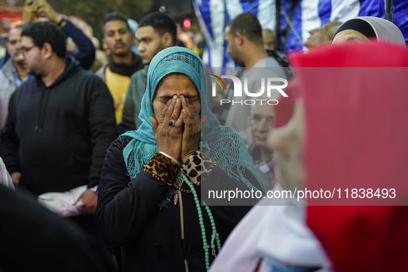 Egyptians gather in Sayyidah Nafisah mosque to commemorate the birth anniversary of Sayyida Nafisa, a woman of Ahl al-Bayt, and a scholar an...