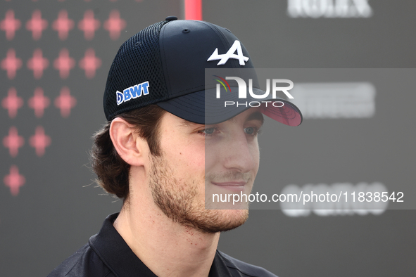 Jack Doohan of Alpine ahead of the Formula 1 Abu Dhabi Grand Prix at Yas Marina Circuit in Abu Dhabi, United Arab Emirates on December 5, 20...