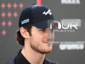 Jack Doohan of Alpine ahead of the Formula 1 Abu Dhabi Grand Prix at Yas Marina Circuit in Abu Dhabi, United Arab Emirates on December 5, 20...