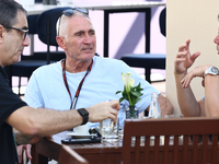 Mick Doohan ahead of the Formula 1 Abu Dhabi Grand Prix at Yas Marina Circuit in Abu Dhabi, United Arab Emirates on December 5, 2024. (